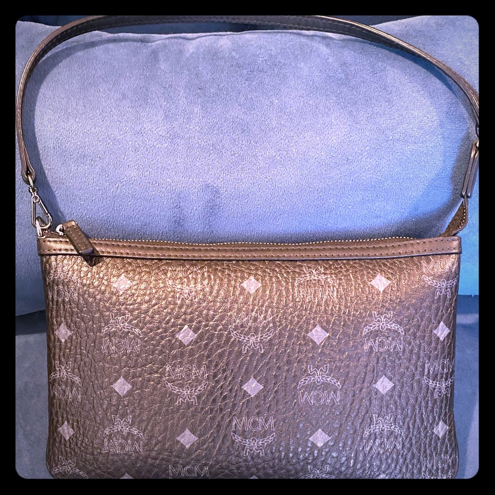 MCM pouch/wristlet